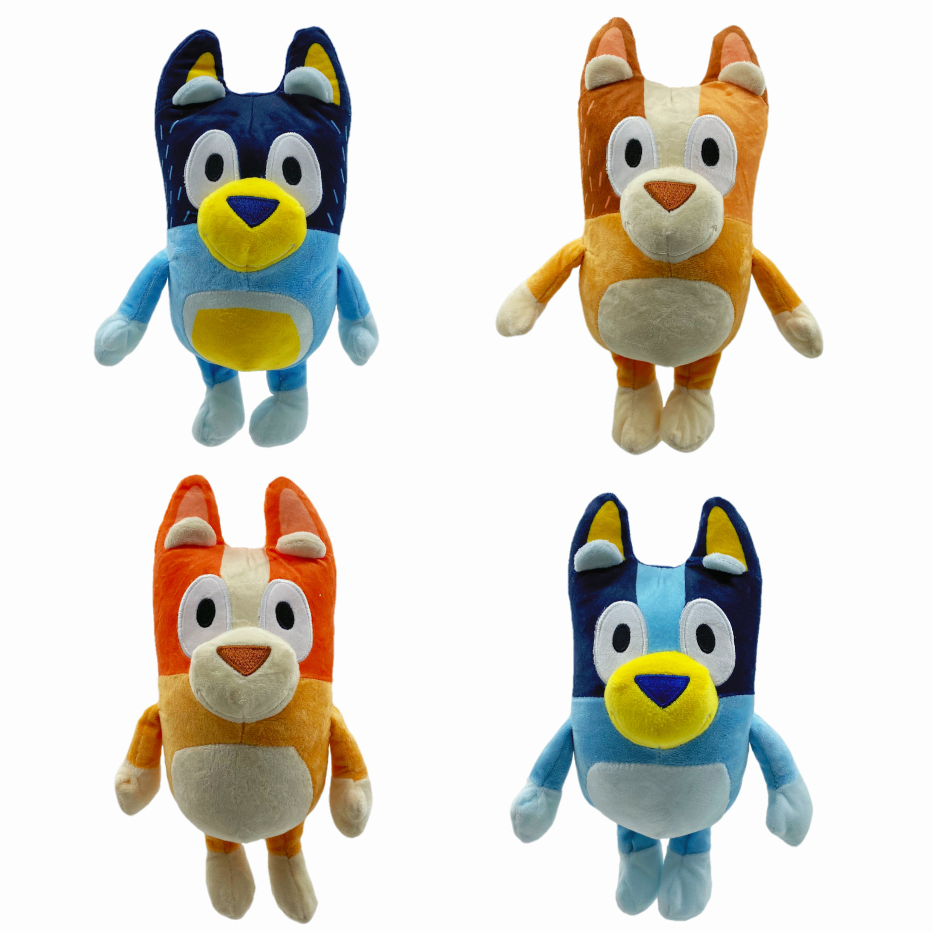 Soft Plush Doll - Peluche Bluey Dog Bingo Family Plush