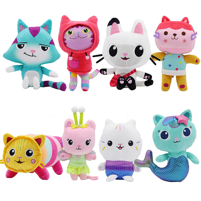 Kids Toys Young - Animals Plush Gabby Dollhouse Lovely Plush