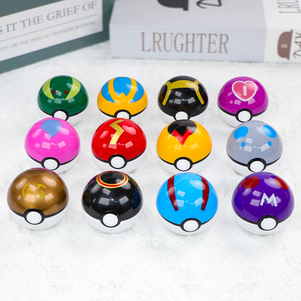 Kids Toys Young - 12PCS Pokemon Ball Pokeball Pikachu Pokeball