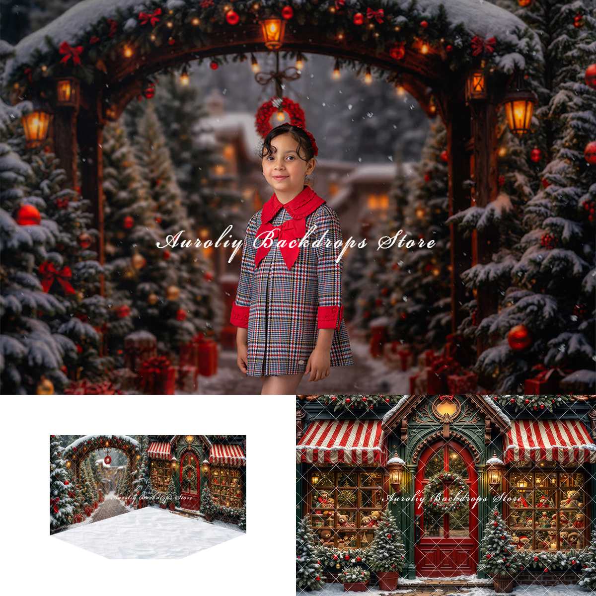 Toys Background For Kids - Red Door Toy Co. Backdrops Child