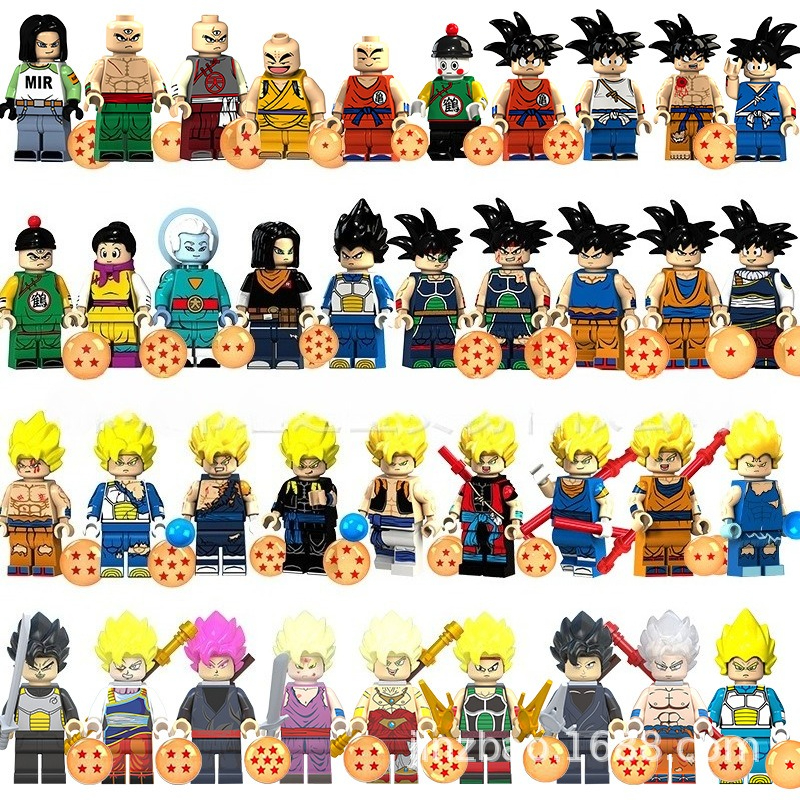 Sandbox Play Set - Dragon Ball Super Mini Figure Set