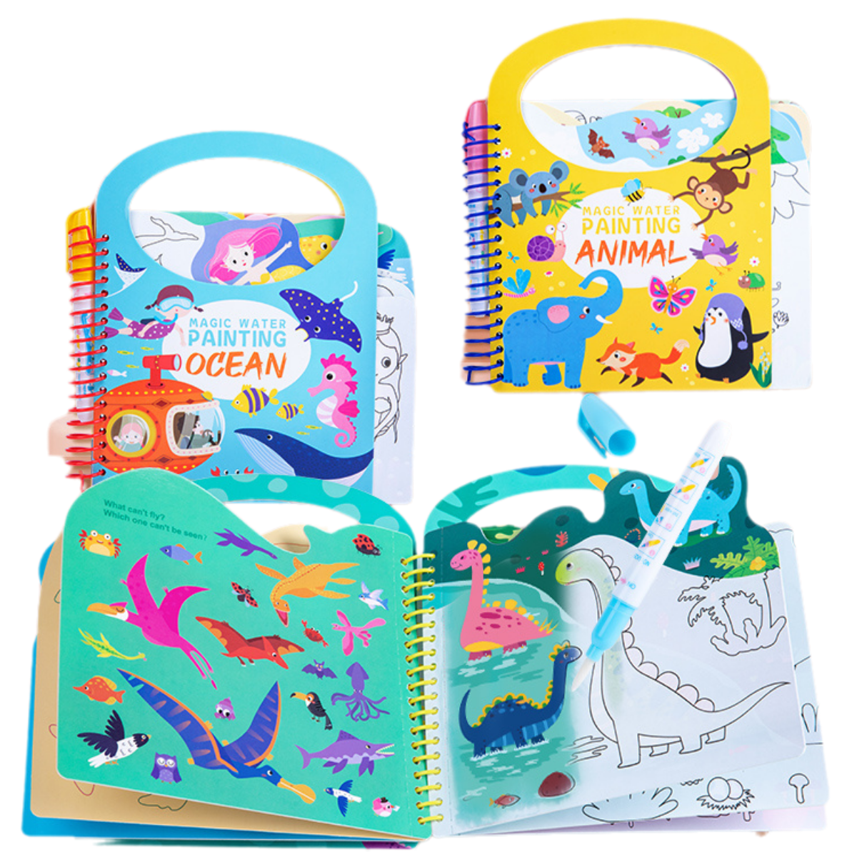 Kids Toys Drawing Easy - Magic Water Drawing Book for Kids