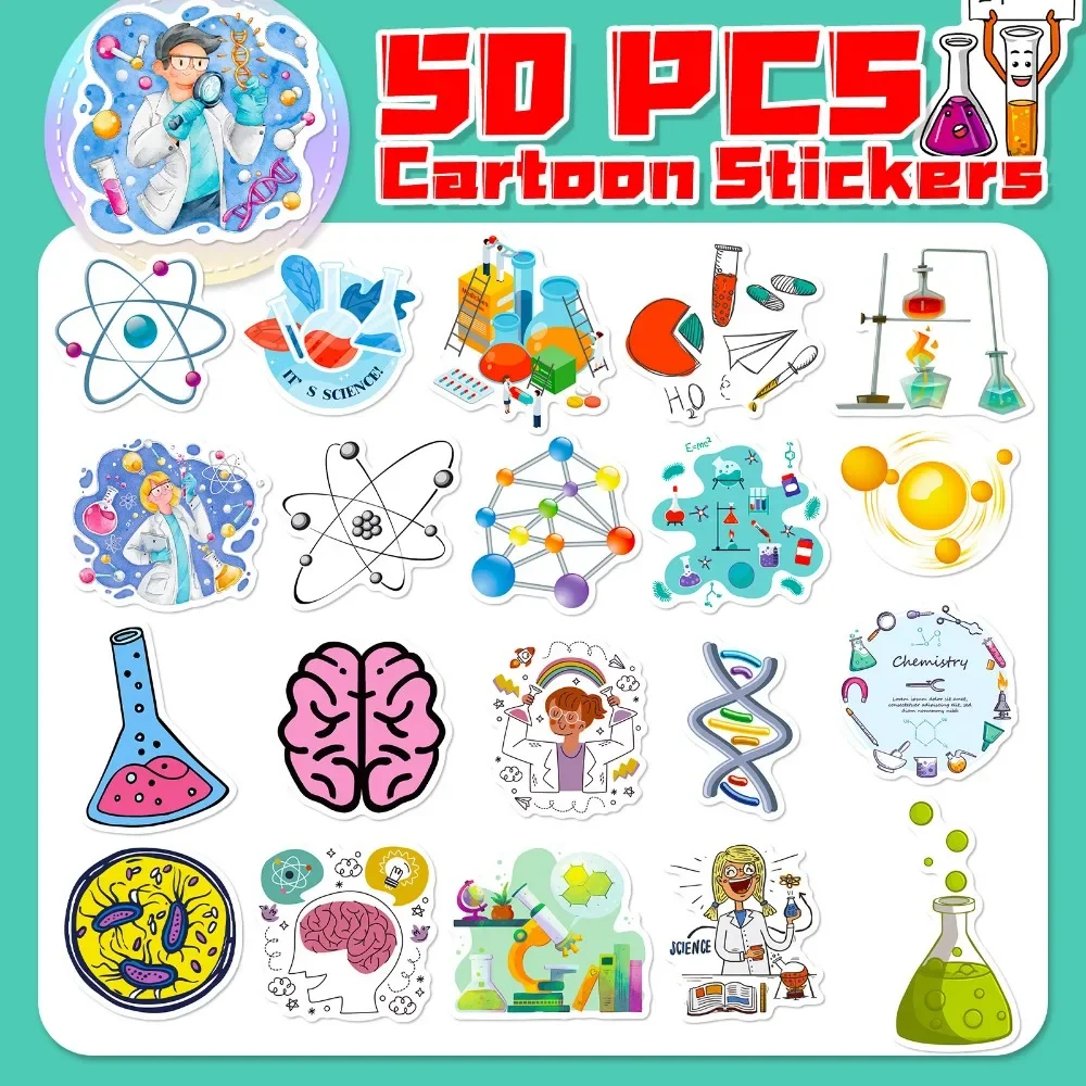50PCS Cartoon Science Lab Stic – Kids Toys Vintage recenzja i cena