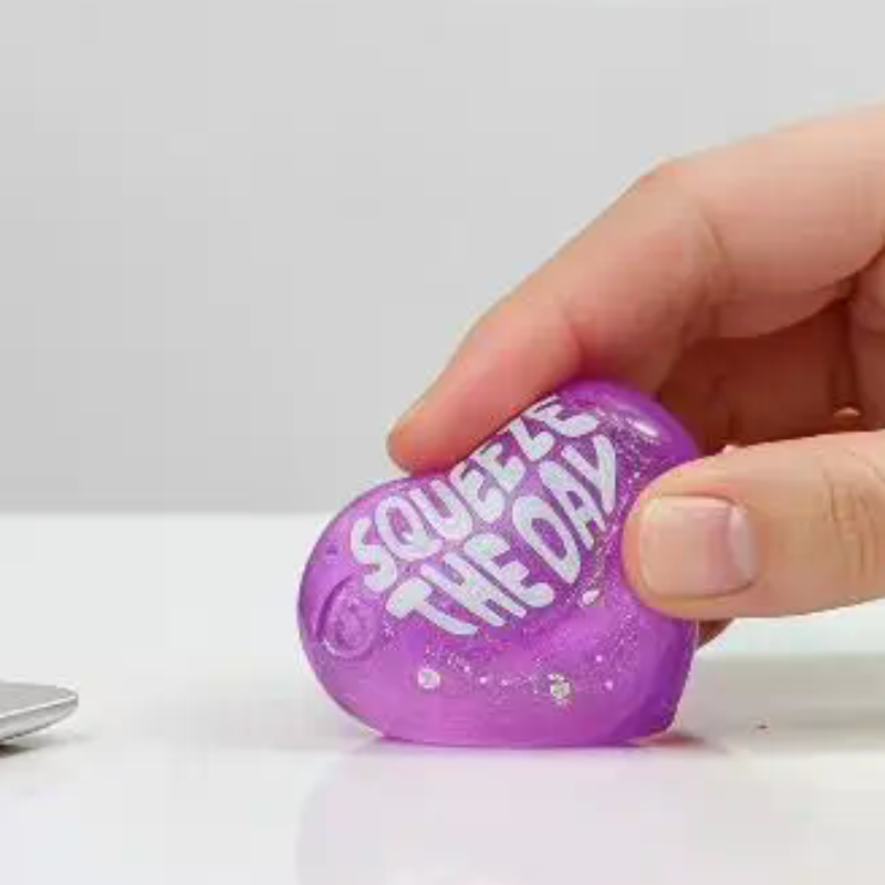 Glitter Heart Shaped Squeeze T – Kids Toys Quotes recenzja i cena