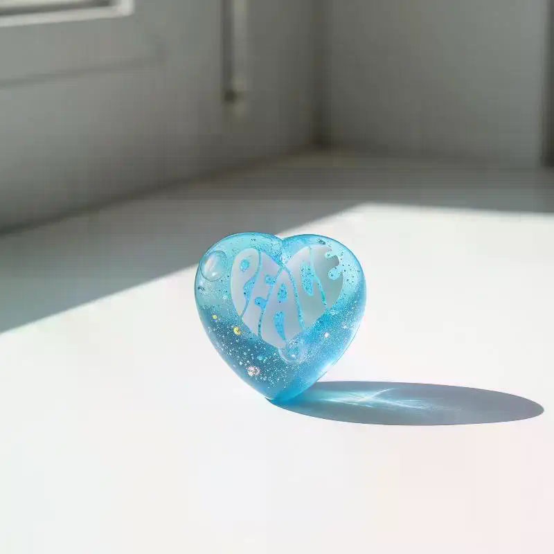 Glitter Heart Shaped Squeeze T – Kids Toys Quotes recenzja i cena