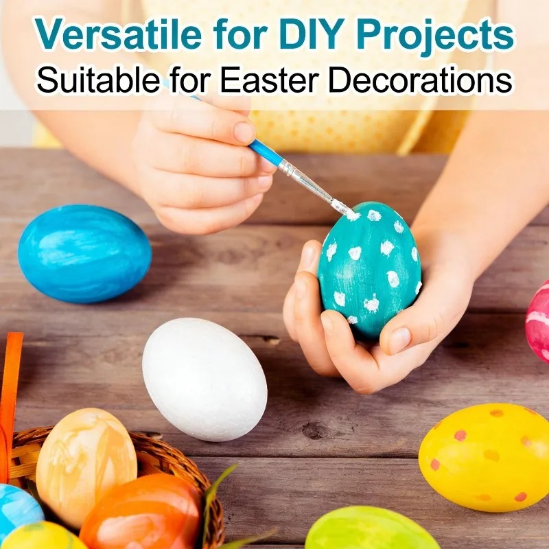 6cm White Foam Easter Eggs DIY – Kids Toys In Wholesale recenzja i cena