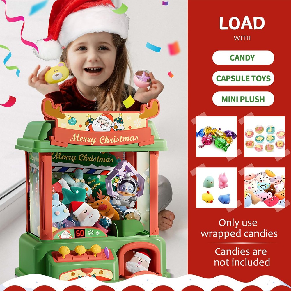 Christmas Claw Machine For Kid – Kids Toys Vending Machine recenzja i cena