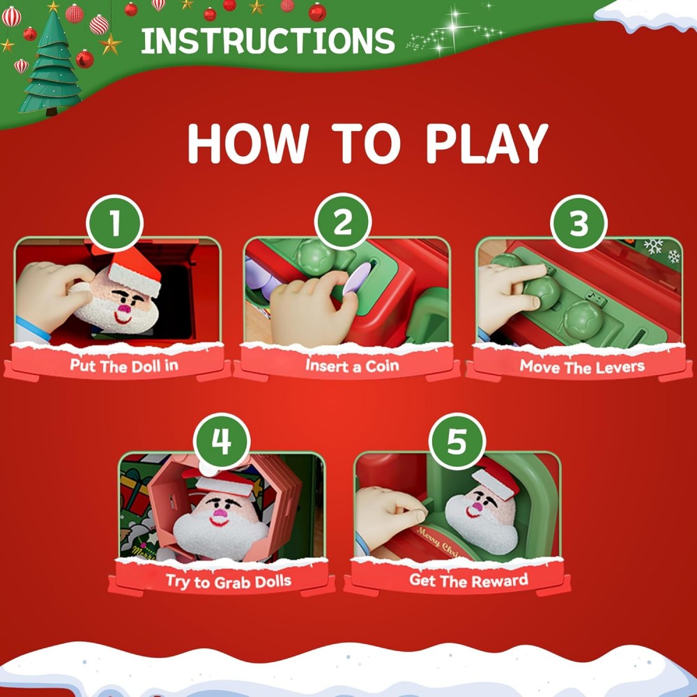 Christmas Claw Machine For Kid – Kids Toys Vending Machine recenzja i cena