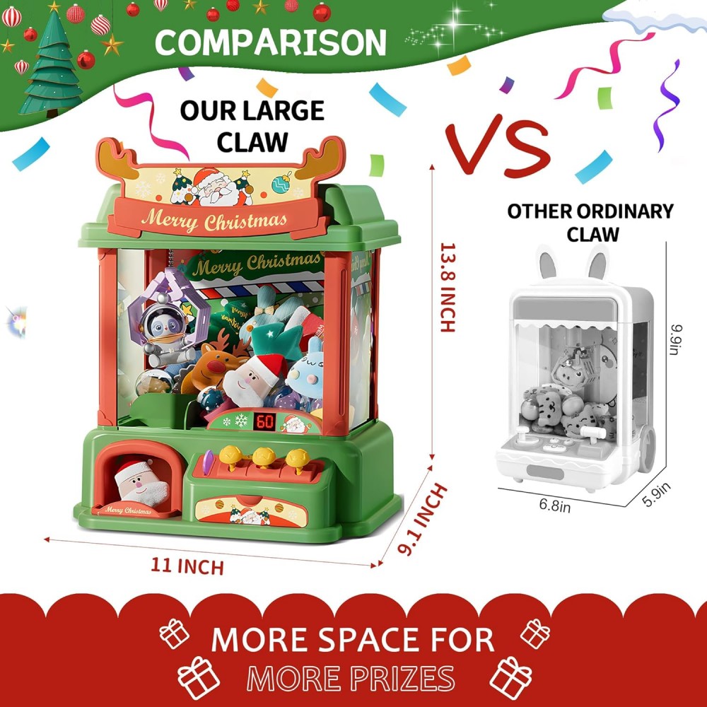 Christmas Claw Machine For Kid – Kids Toys Vending Machine recenzja i cena