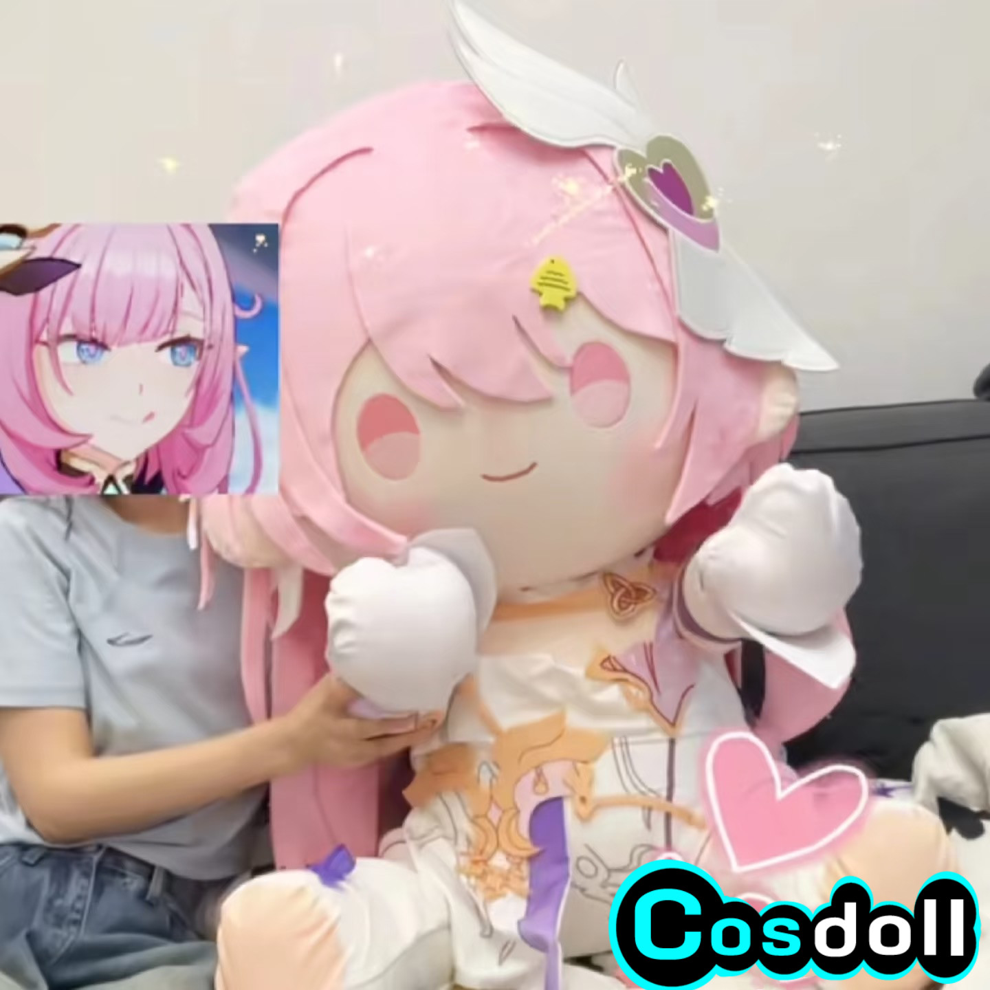80cm Honkai Impact 3 Elysia St – Soft Plush Doll recenzja i cena