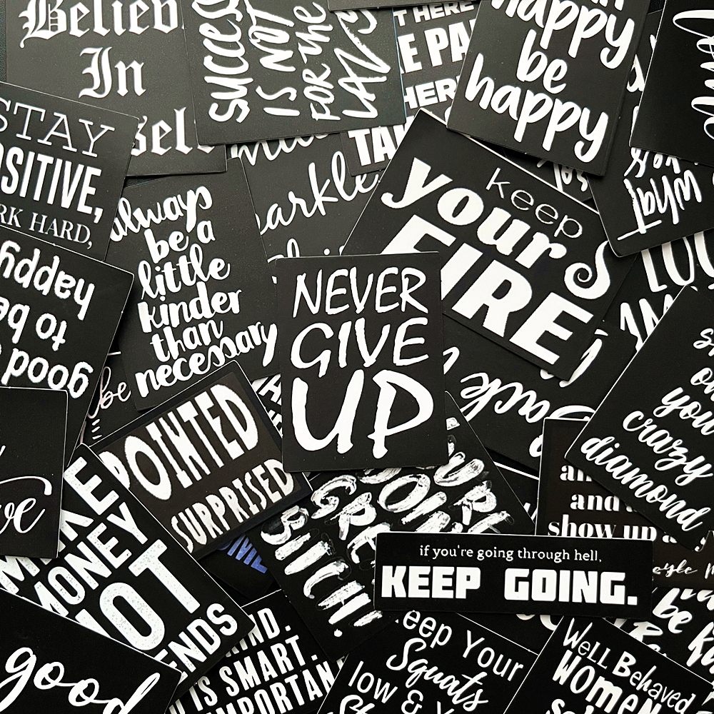 10/61Pcs New Motivational Phra – Kids Toys Quotes recenzja i cena