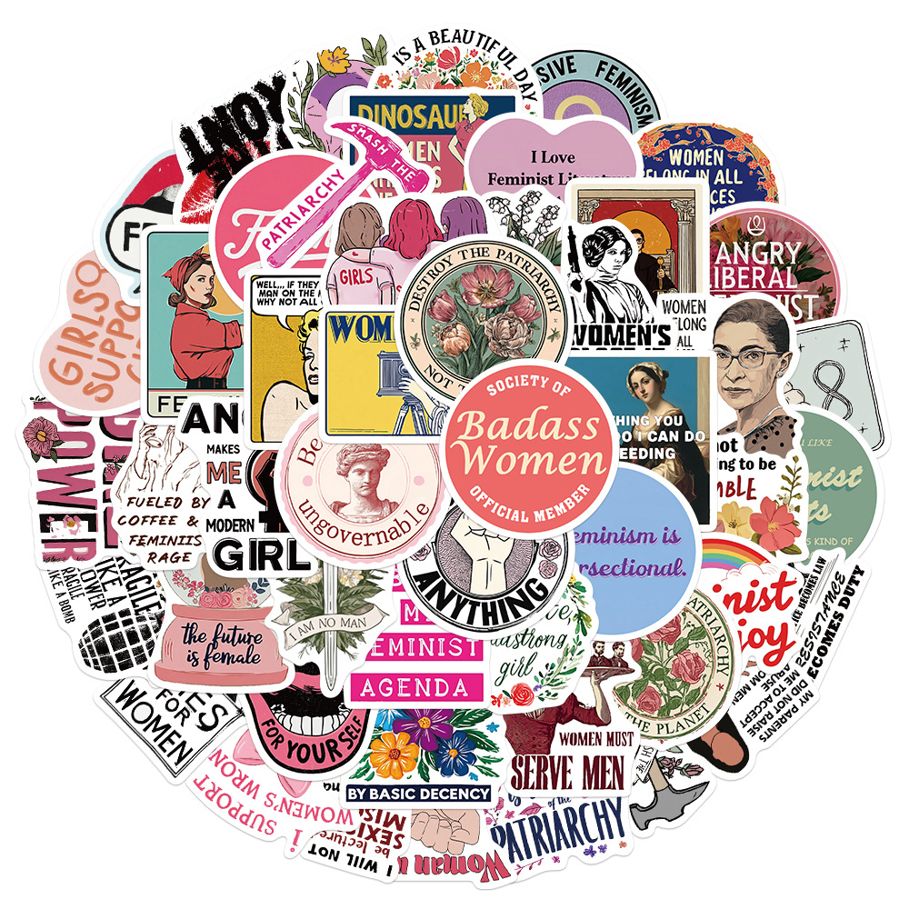 50PCS Feminist Girl Power Stic – Kids Toys Quotes recenzja i cena