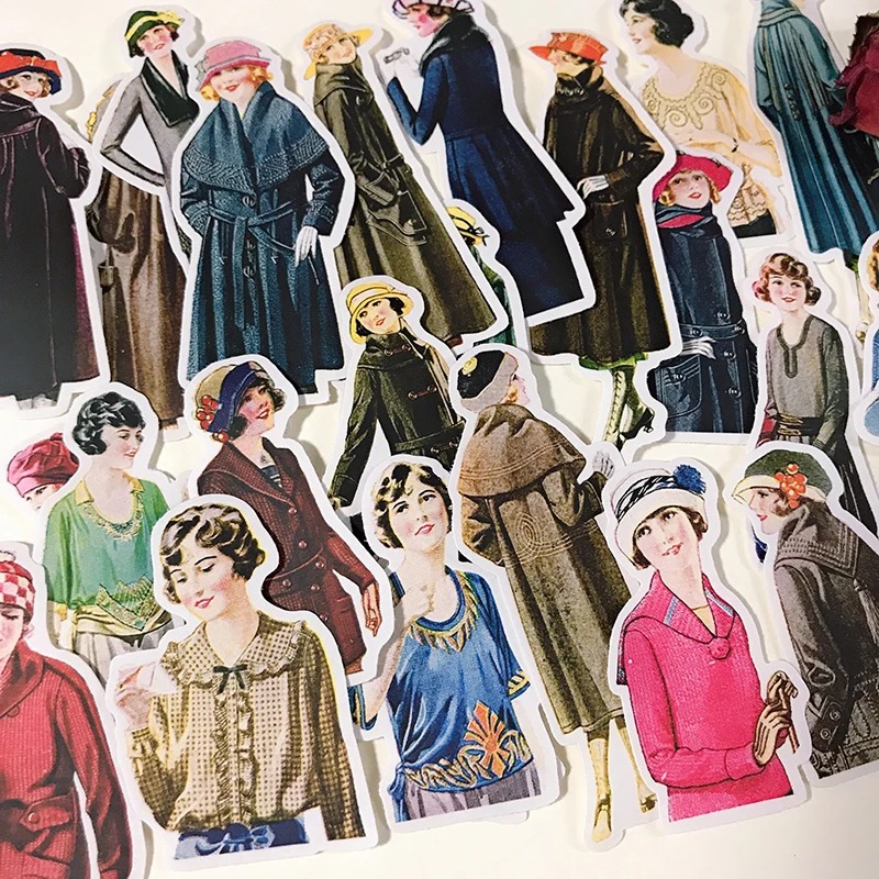 Stickers 25pcs Light Retro Sal – Kids Toys Vintage recenzja i cena
