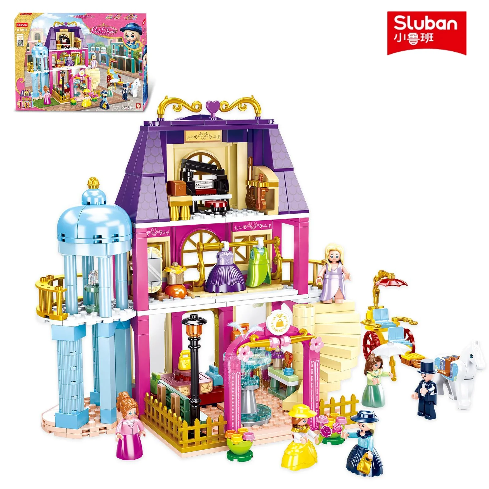 526PCS Fashion Department Stor – Kids Toys Mall recenzja i cena