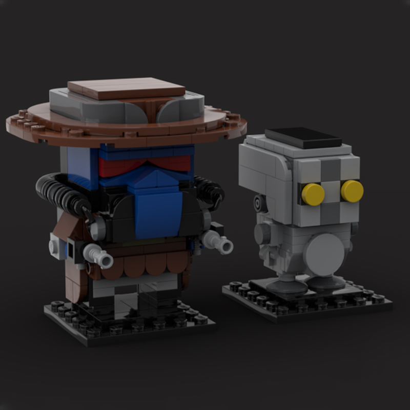 335pcs MOC Cad Bane Todo Brick – Kids Toys Cad Block recenzja i cena