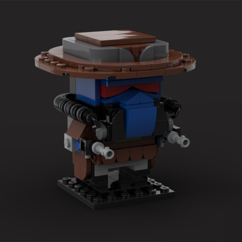 335pcs MOC Cad Bane Todo Brick – Kids Toys Cad Block recenzja i cena