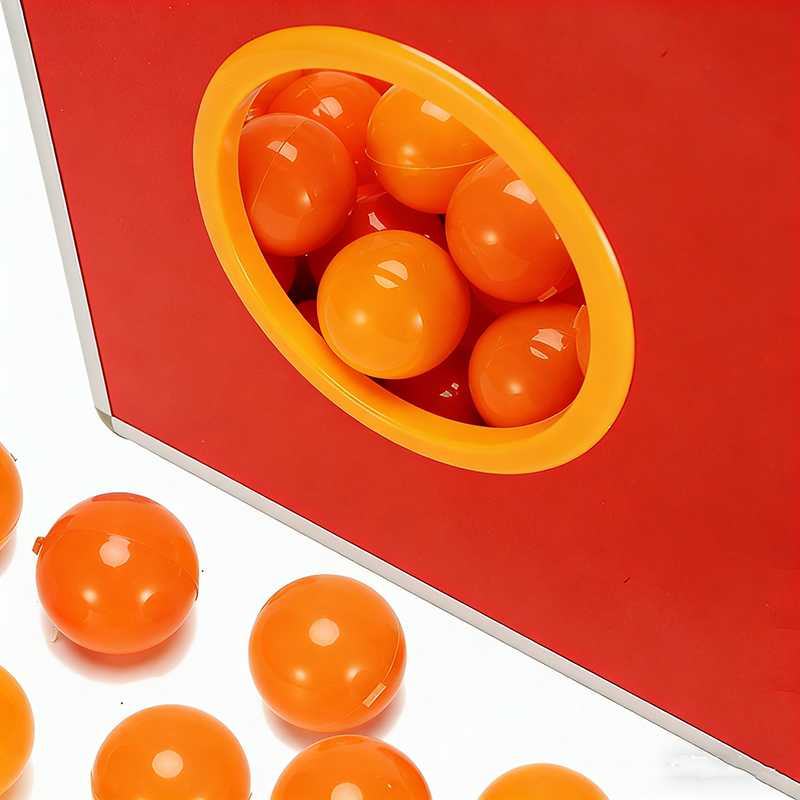 100-500Pcs 4CM Orange Plastic  – Kids Toys Vending Machine recenzja i cena