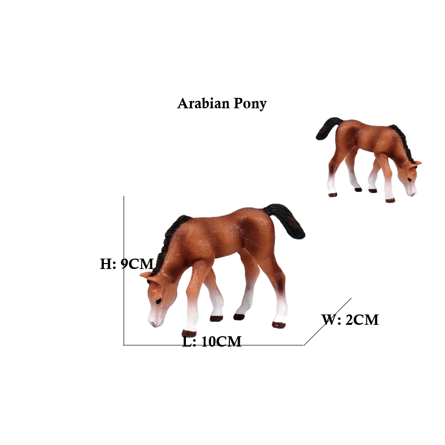 Horse Figurines Shire Arabian  – Sandbox Play Set recenzja i cena