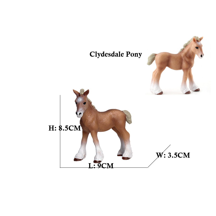 Horse Figurines Shire Arabian  – Sandbox Play Set recenzja i cena