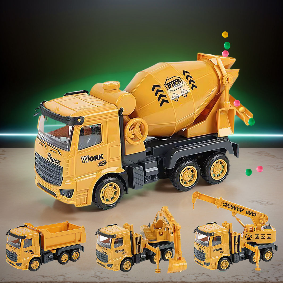 1 PCS Engineering Vehicle Toy  – Kids Toys Jcb recenzja i cena