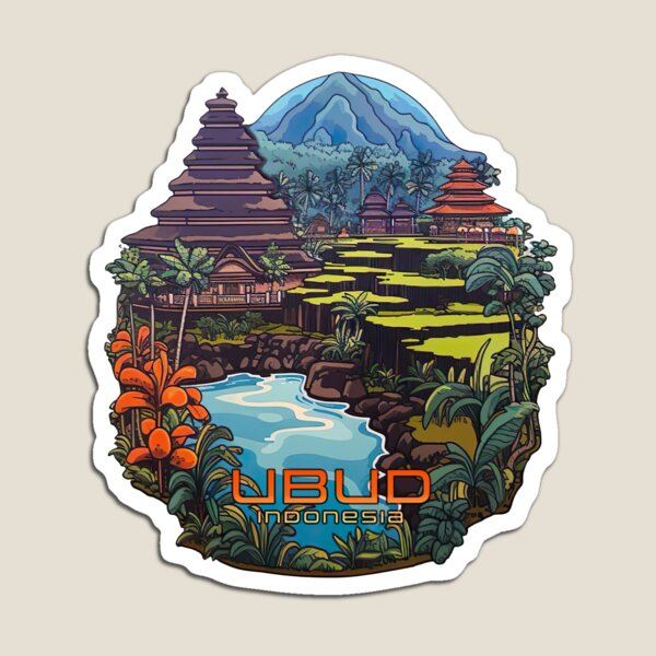 Ubud Bali Indonesia  Magnet Ch – Kids Toys Indonesia recenzja i cena
