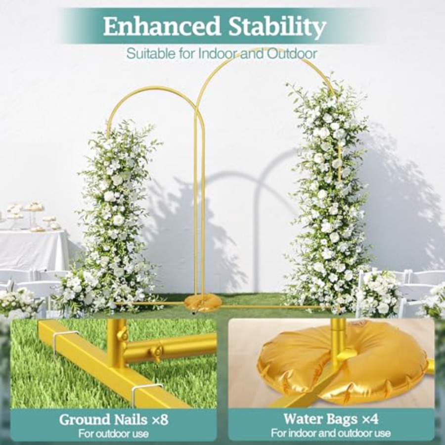 Metal Arch Backdrop Stand with – Water Balloon Set recenzja i cena