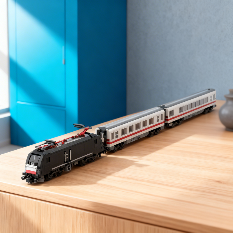 2426pcs MOC German Intercity w – Kids Toys Rental recenzja i cena