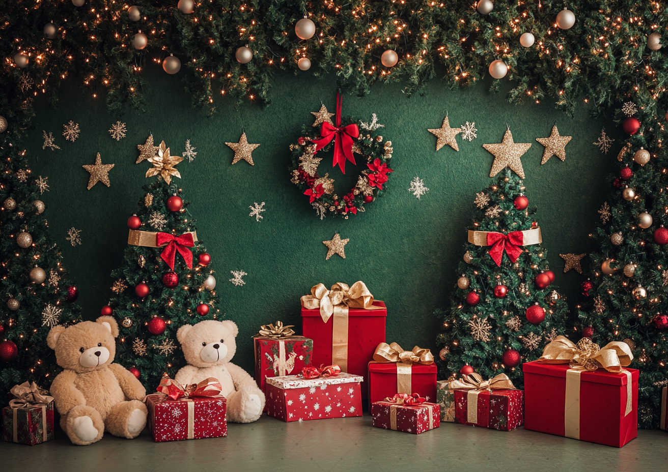 Santa Gift Workshop Background – Toys Background For Kids recenzja i cena
