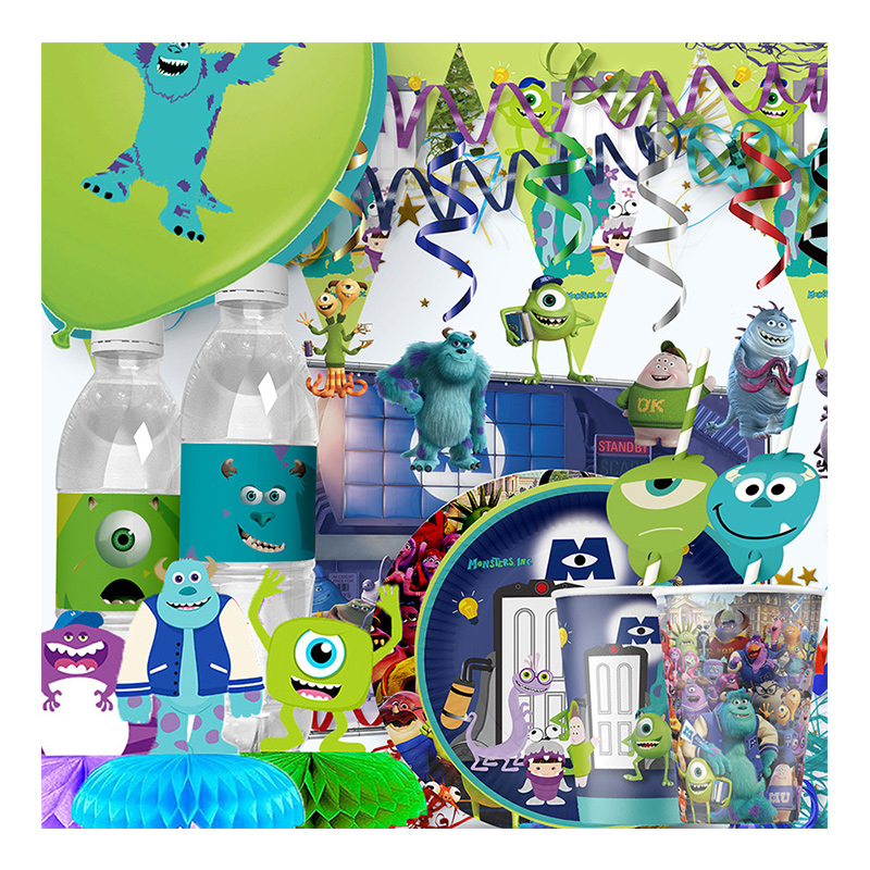 Monsters Inc University Birthd – Toys Background For Kids recenzja i cena