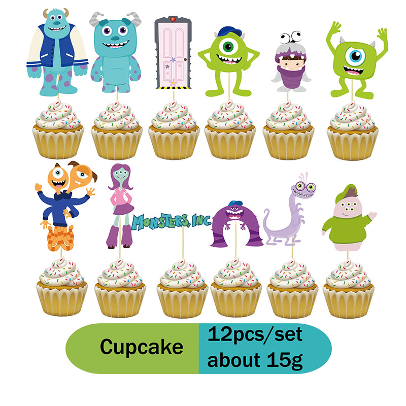 Monsters Inc University Birthd – Toys Background For Kids recenzja i cena