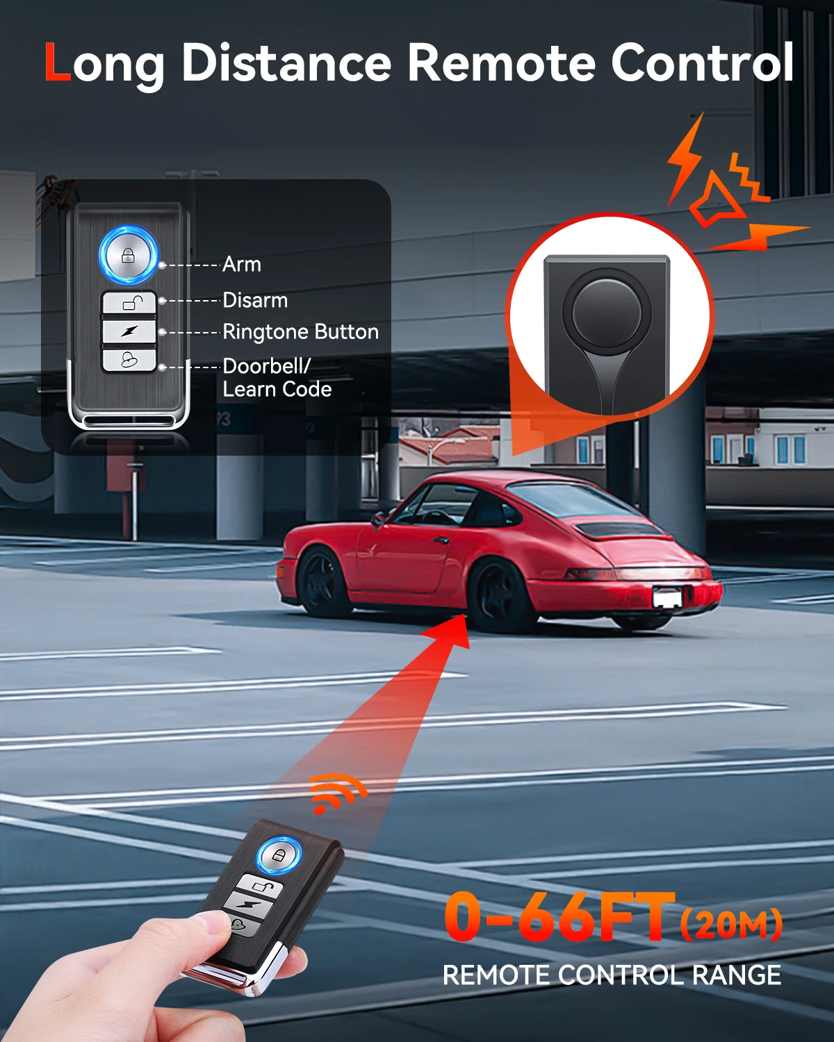 Extractme RV Alarm 108dB Car V – Remote Control Car recenzja i cena