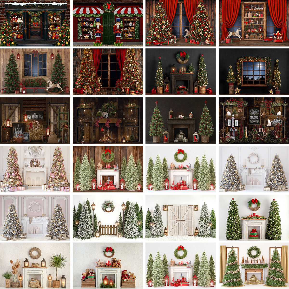 Christmas Room Backdrop Photog – Toys Background For Kids recenzja i cena