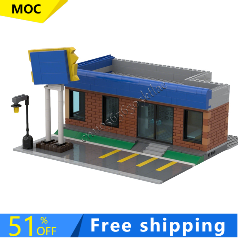 717PCS MOC City Street Views M – Kids Toys Rental recenzja i cena