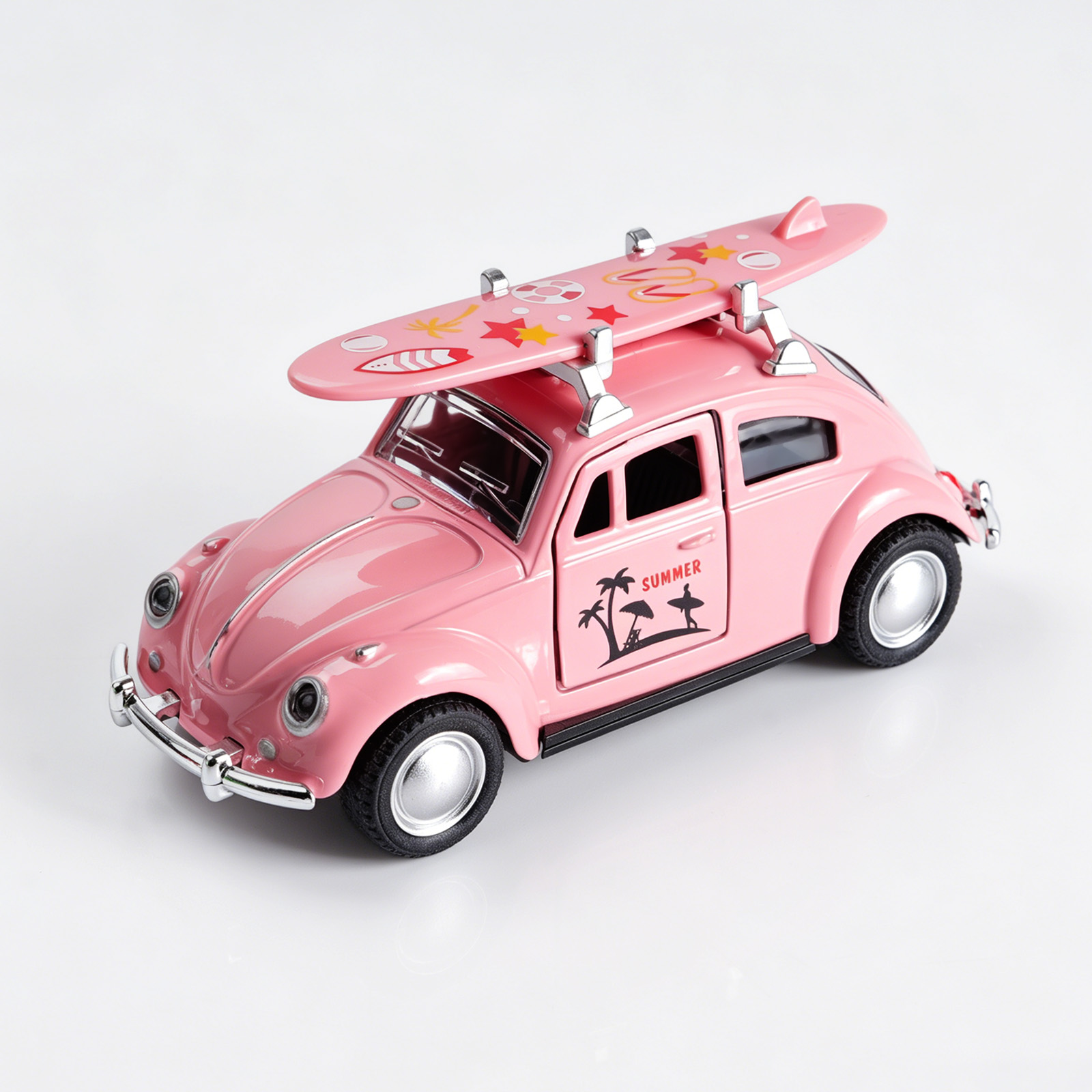 1:36 Pink Volkswagen Beetle Di – Kids Toys Young recenzja i cena