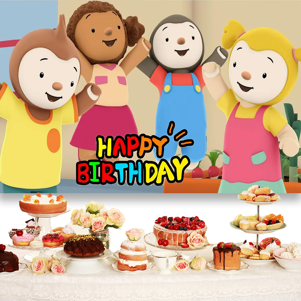 TCHOUPI Penguin Theme Kids Bir – Toys Background For Kids recenzja i cena
