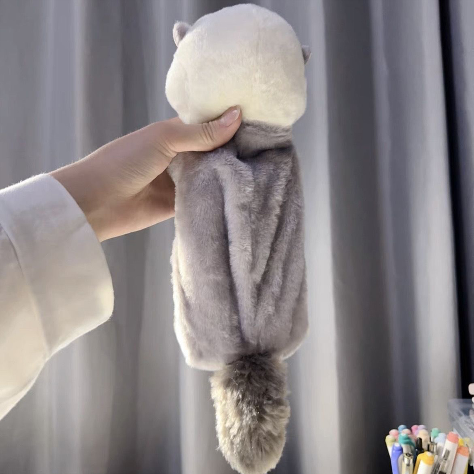 Creative Plush Toy Pencil Case – Soft Plush Doll recenzja i cena