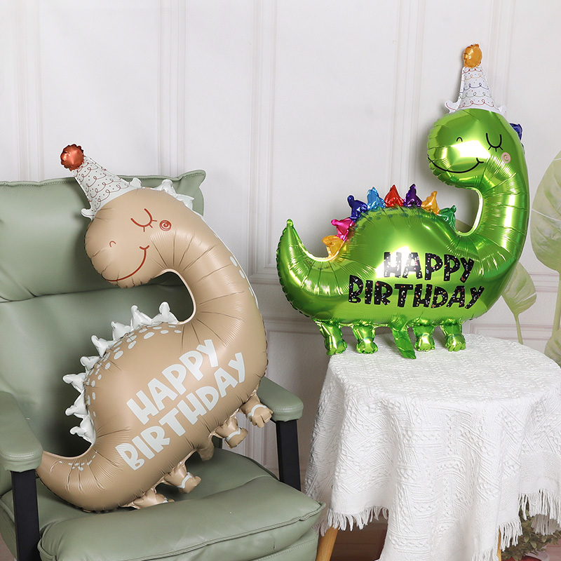 Dinosaur Aluminum Film Balloon – Toys Background For Kids recenzja i cena