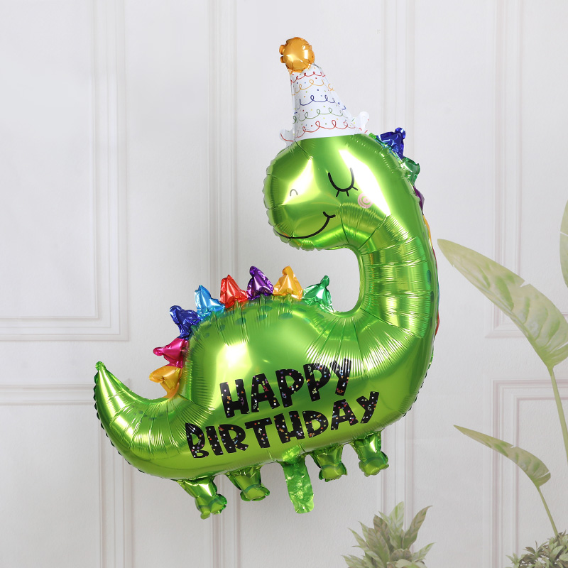 Dinosaur Aluminum Film Balloon – Toys Background For Kids recenzja i cena