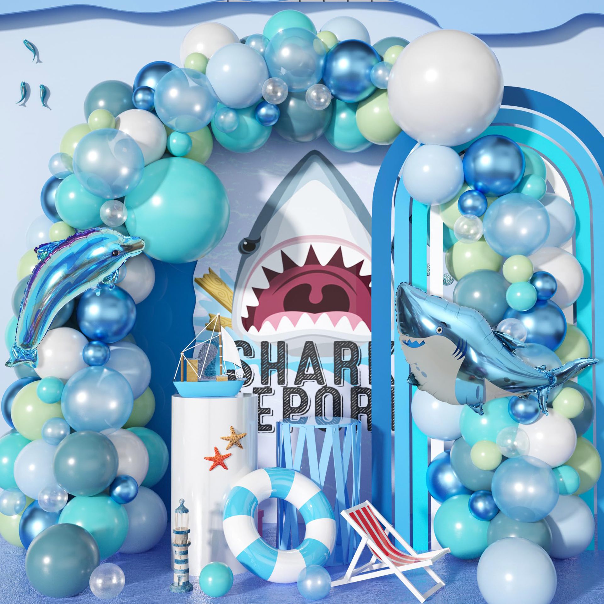101Pcs A set of Ocean themed s – Water Balloon Set recenzja i cena