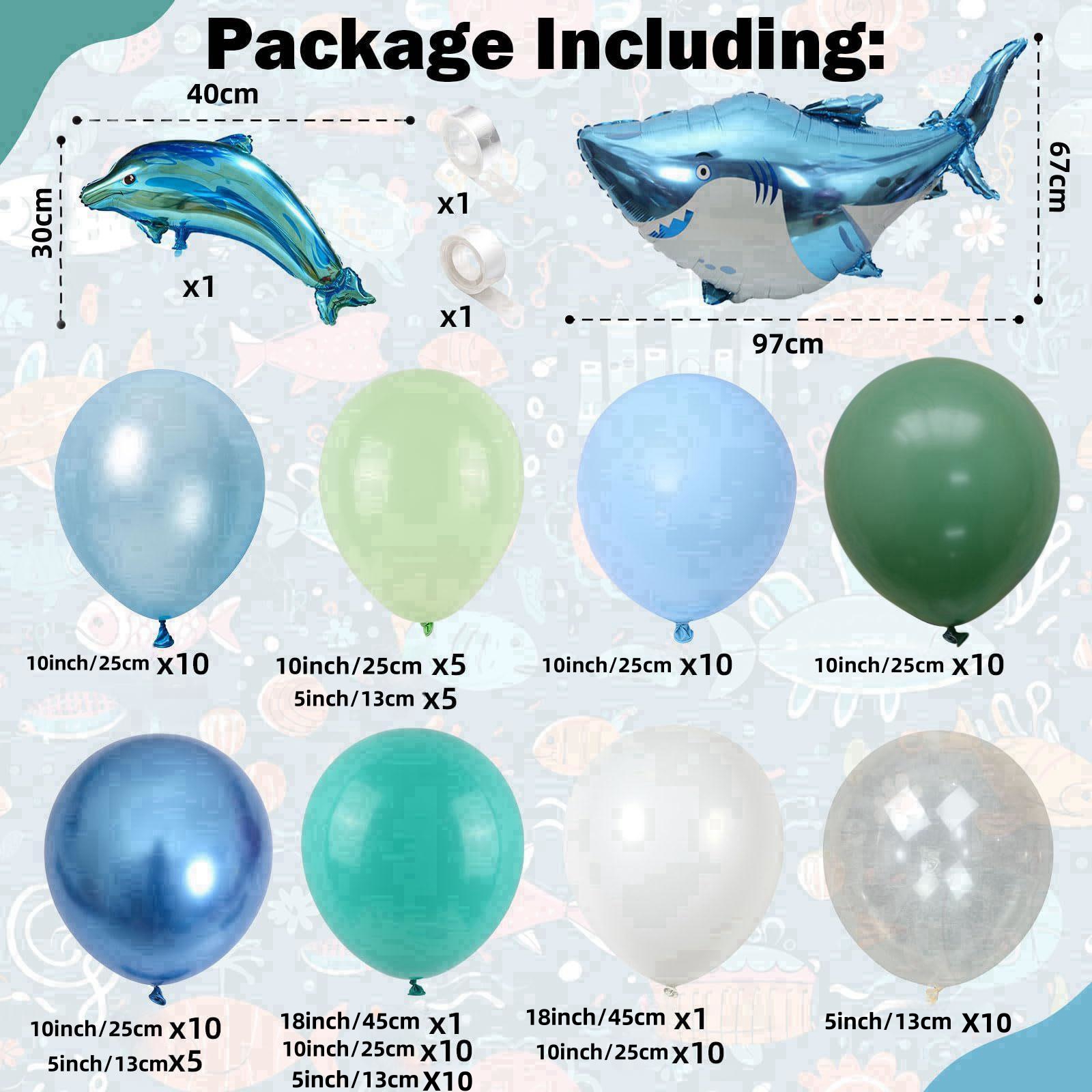 101Pcs A set of Ocean themed s – Water Balloon Set recenzja i cena