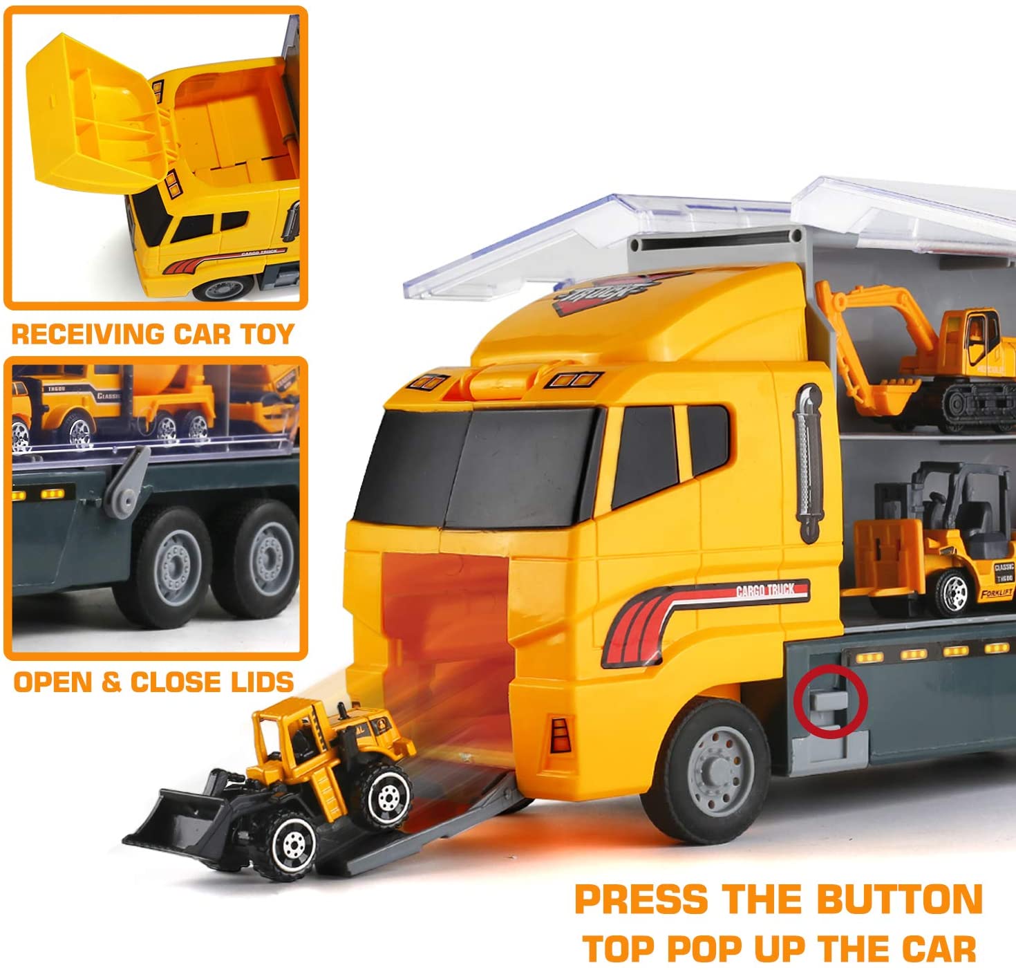 10 In 1 Construction Toys Truc – Kids Toys Jcb recenzja i cena