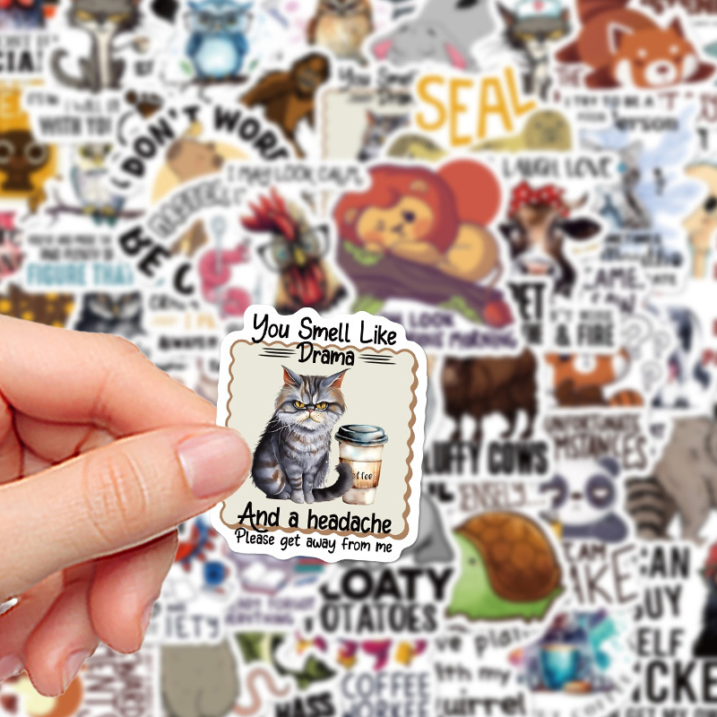 50PCS Funny Cartoon Graffiti S – Kids Toys Quotes recenzja i cena