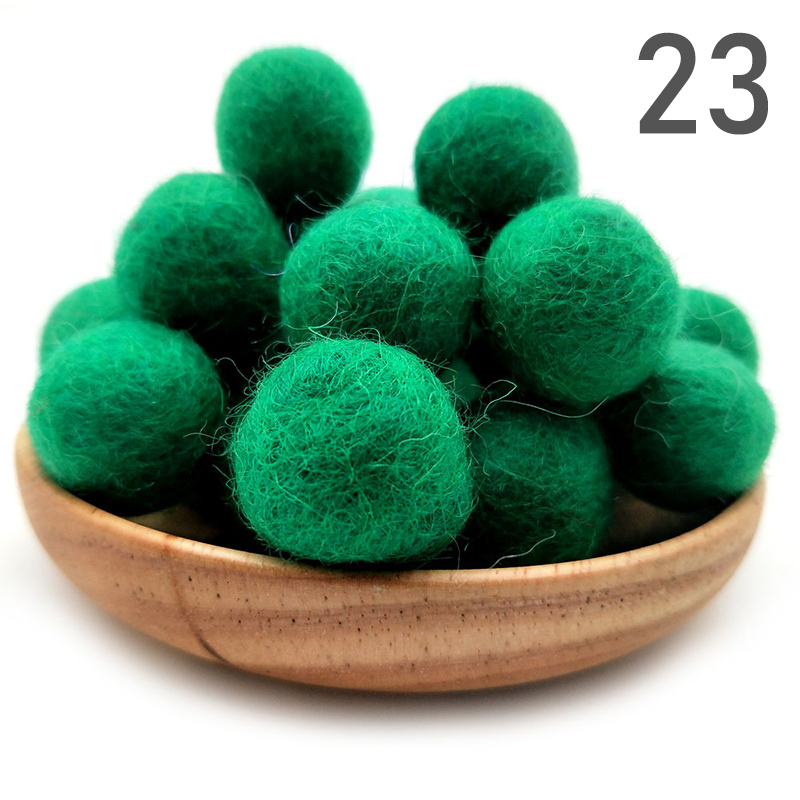 10/30pcs 2cm Wool Felt Balls R – Kids Toys In Wholesale recenzja i cena