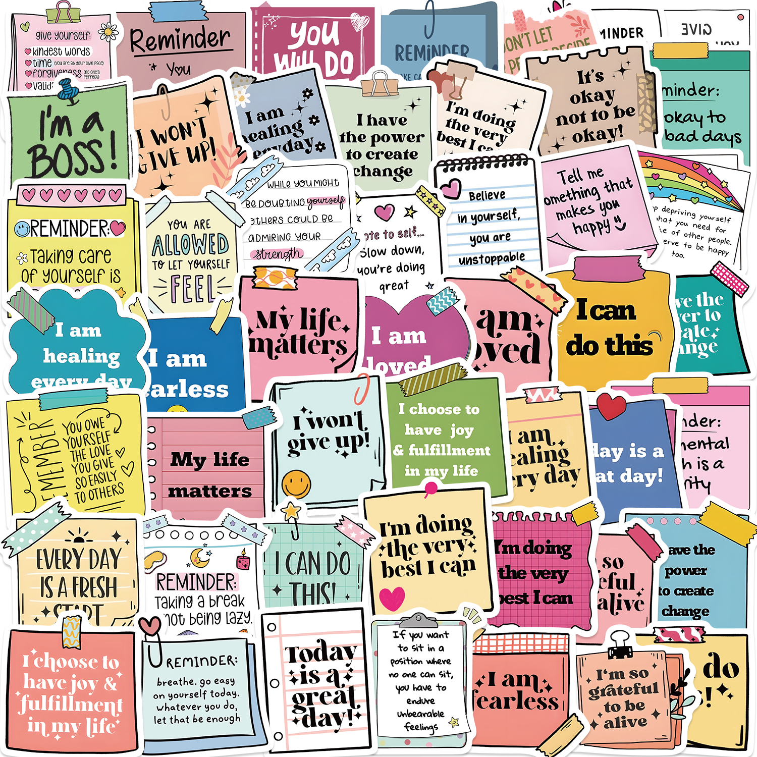 50pcs Inspirational Quote Stic – Kids Toys Quotes recenzja i cena
