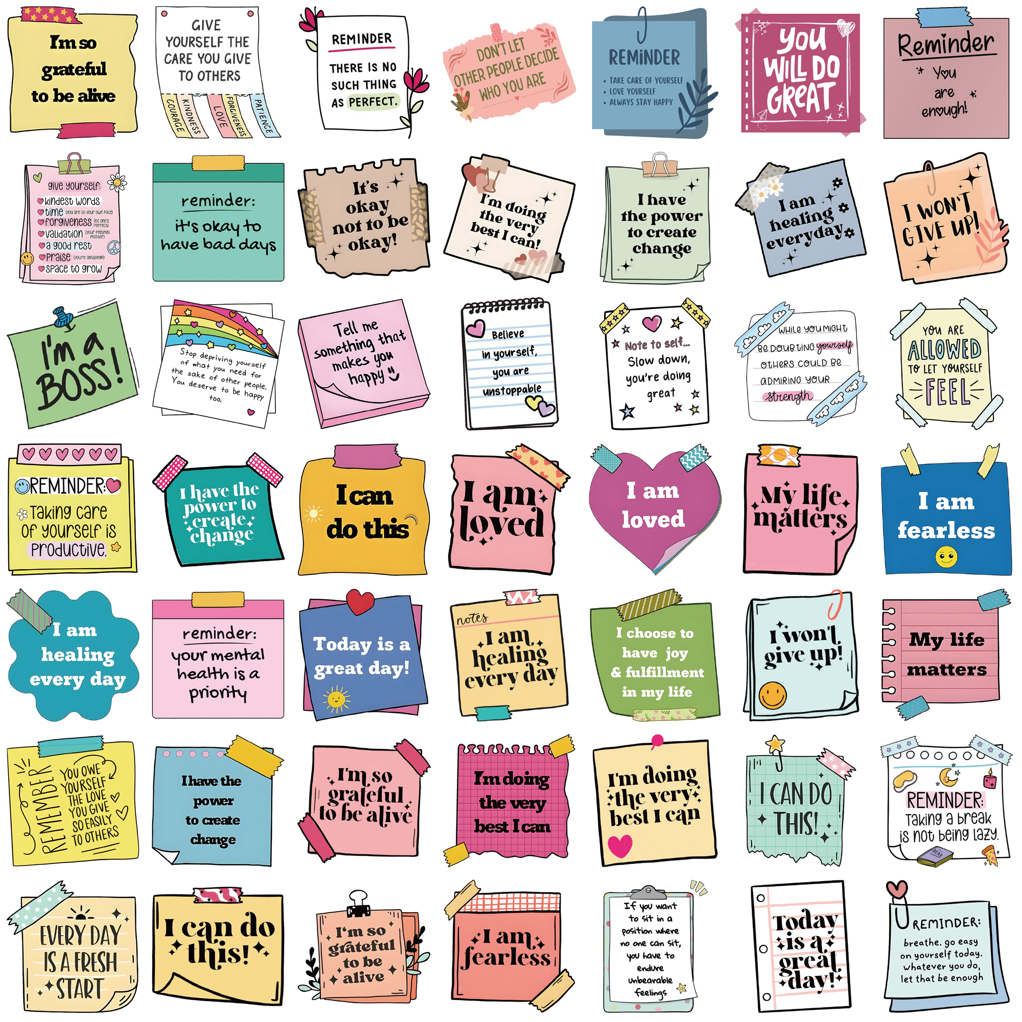 50pcs Inspirational Quote Stic – Kids Toys Quotes recenzja i cena