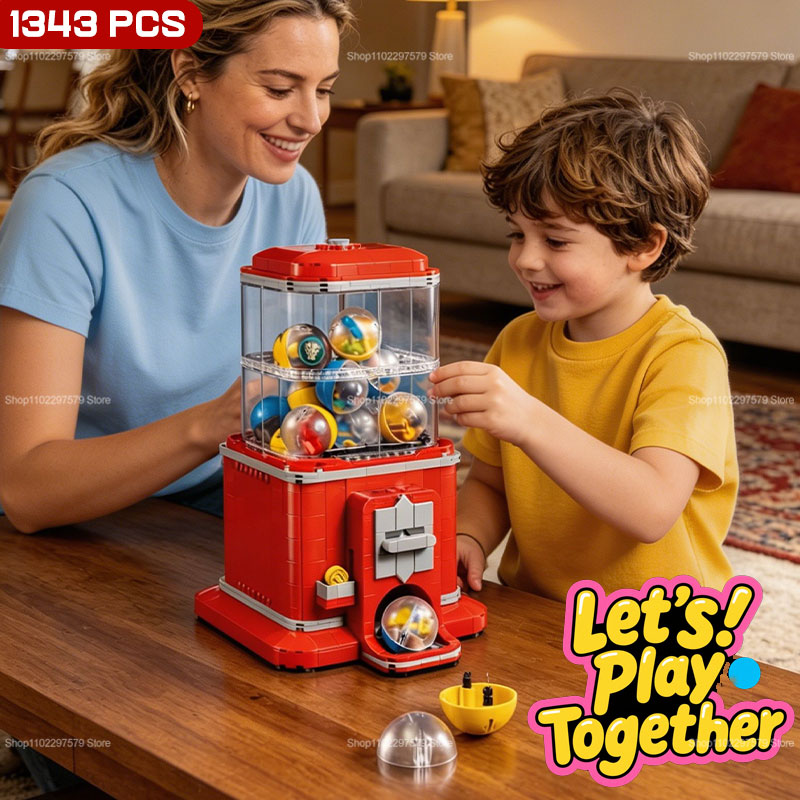 1343 PCS Vending Machine Build – Kids Toys Vending Machine recenzja i cena
