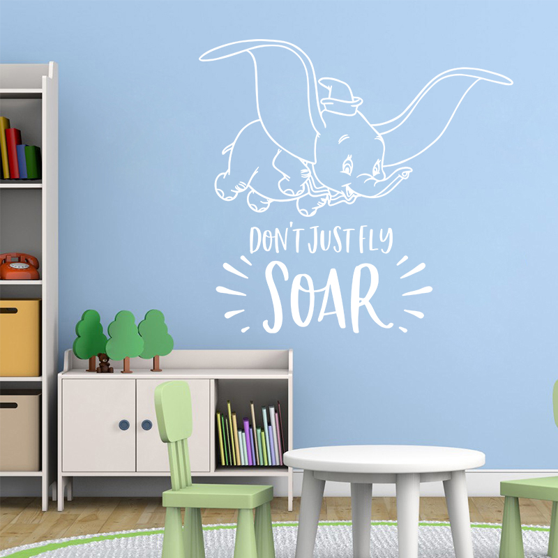 Dumbo Quote Wall Decal Cute El – Kids Toys Quotes recenzja i cena