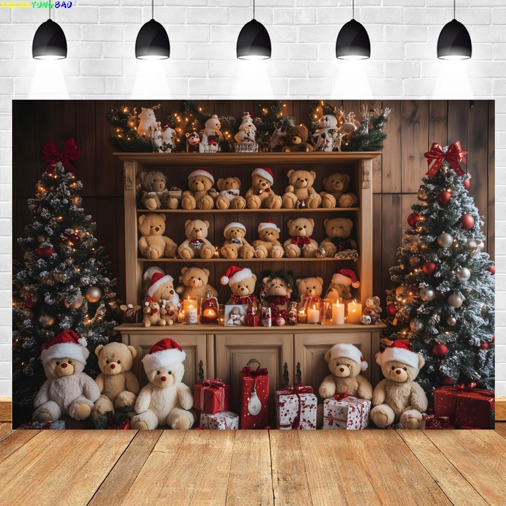 Toy Bear Shopwindow Photograph – Toys Background For Kids recenzja i cena