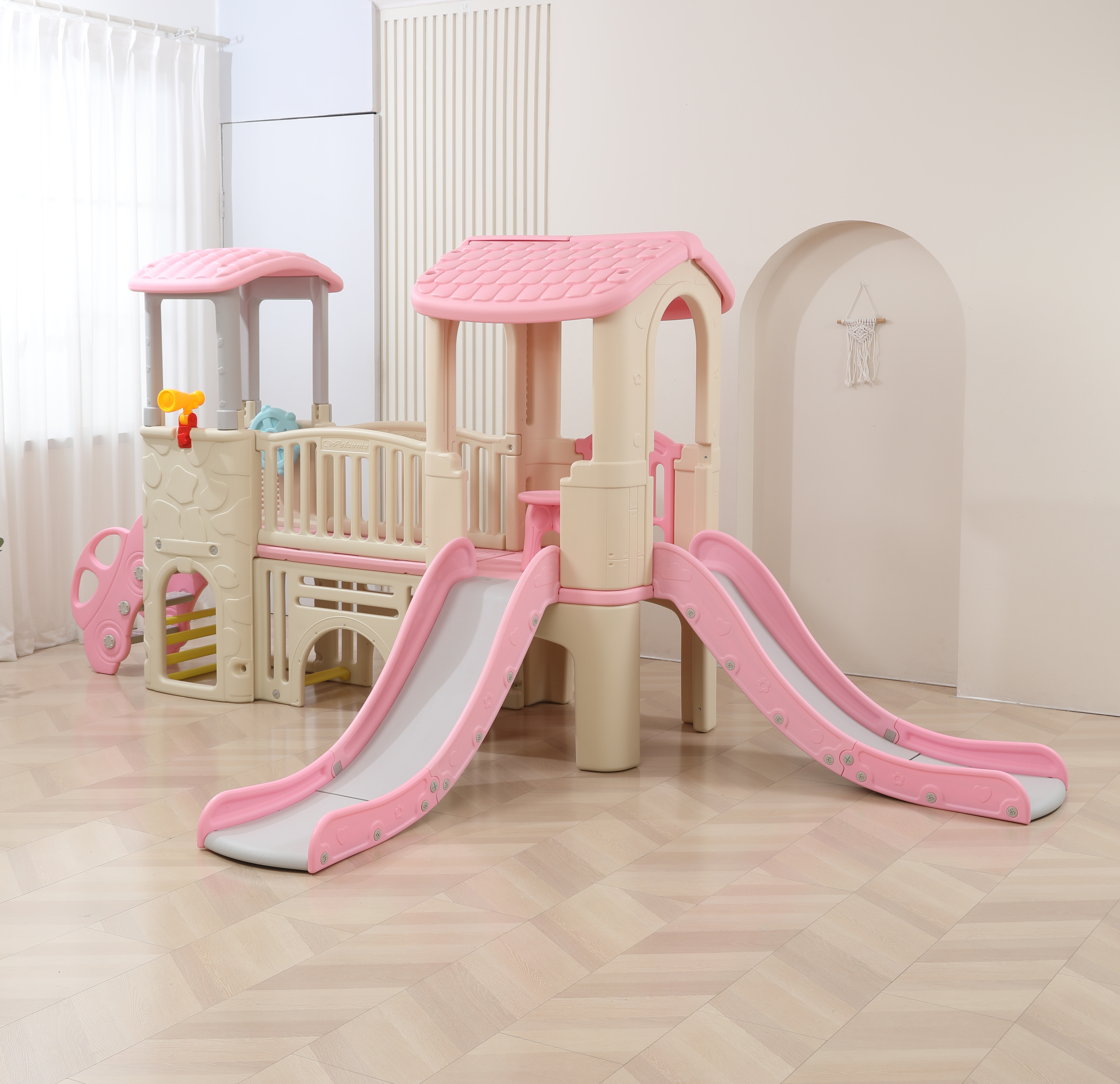 Large Indoor Playhouse Double  – Kids Toys Mall recenzja i cena