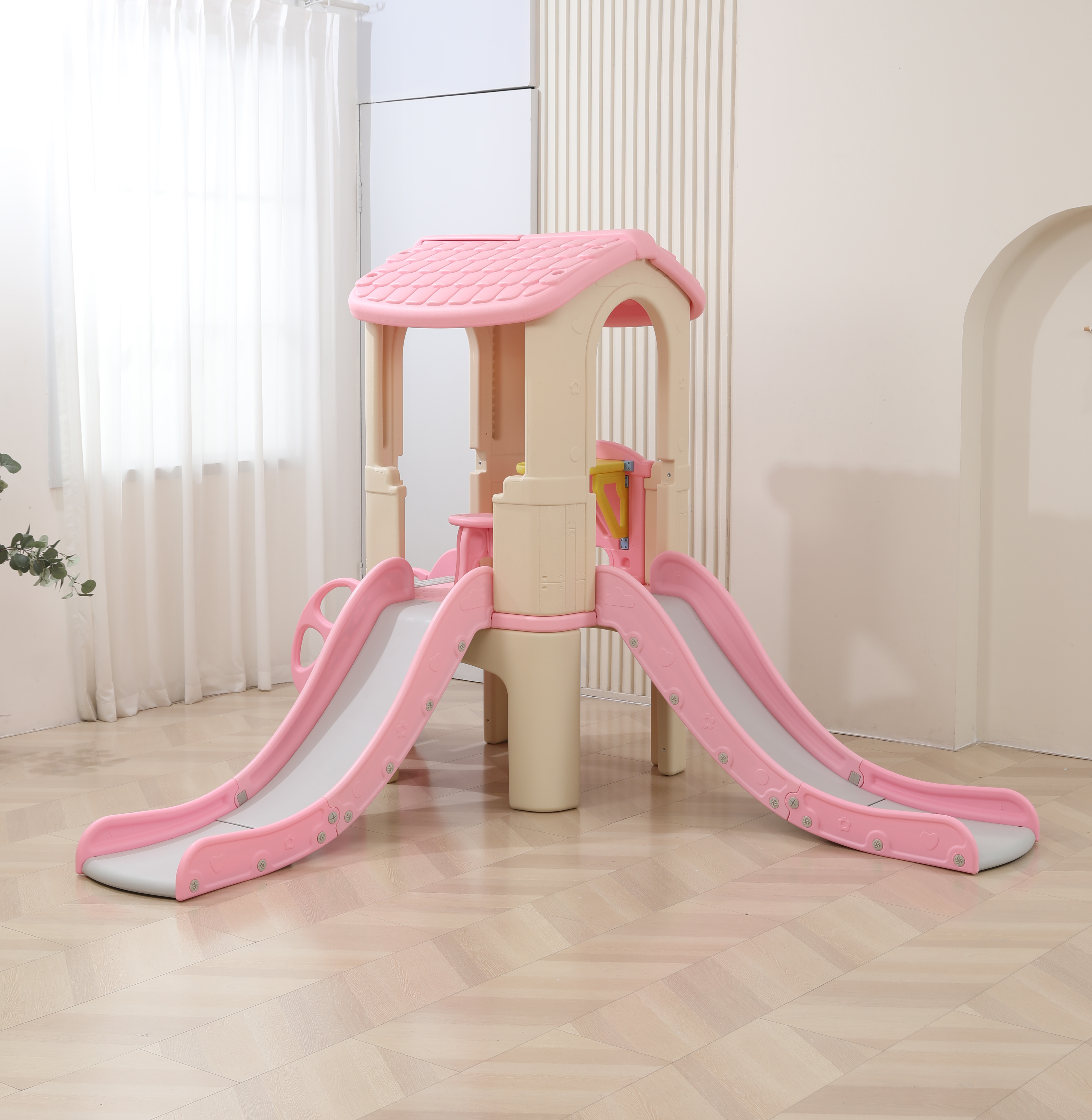 Large Indoor Playhouse Double  – Kids Toys Mall recenzja i cena